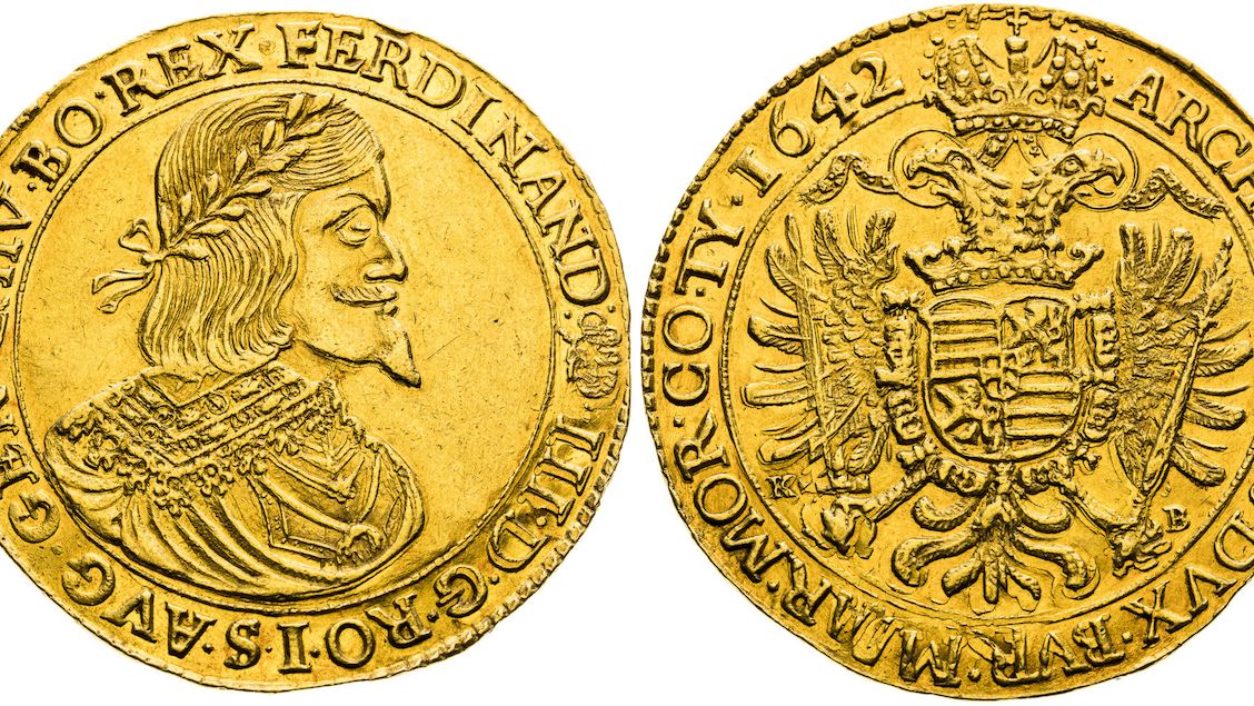 Vzácnou minci českého krále vydražili za rekordních 30 milionů korun
